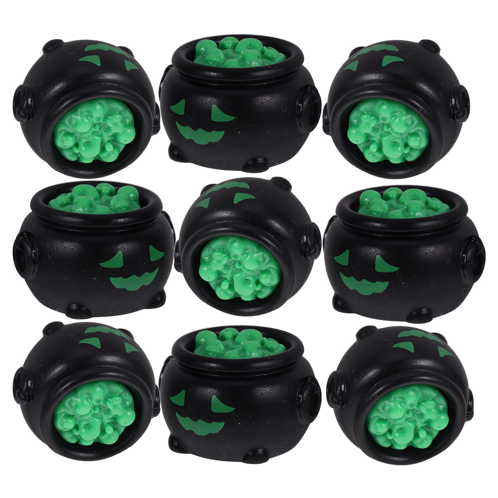 Crafting Resin - 10 piezas de calderos de bruja
