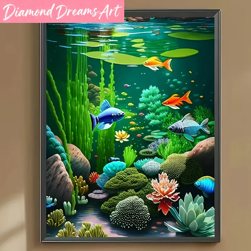 Resin Craft For Beginners - Pintura de Diamantes sin Marco, Mundo