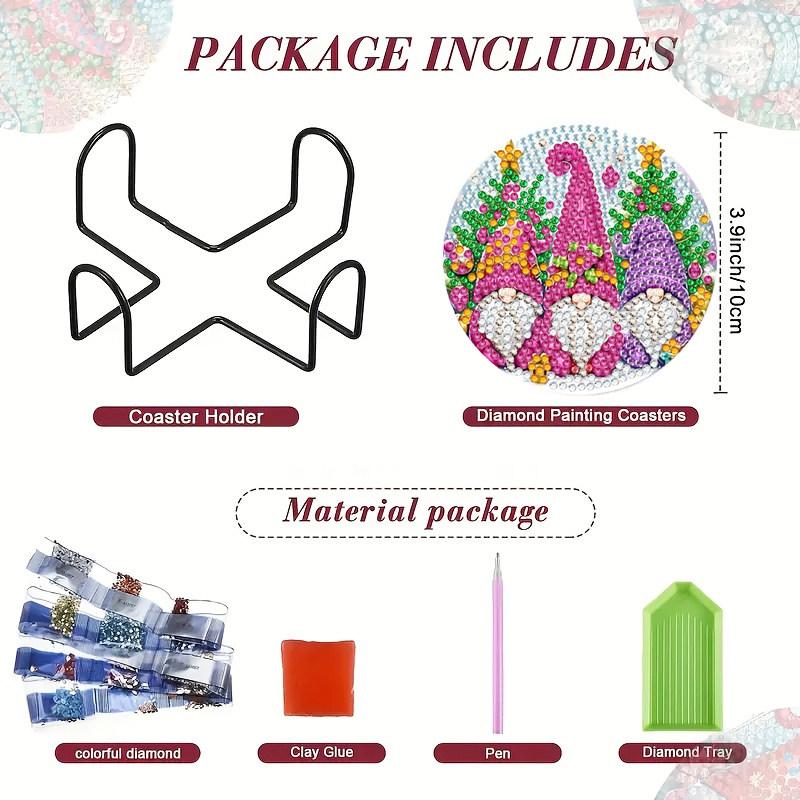8 unids/set colección navideña - Resin Craft Kit reseña y precio