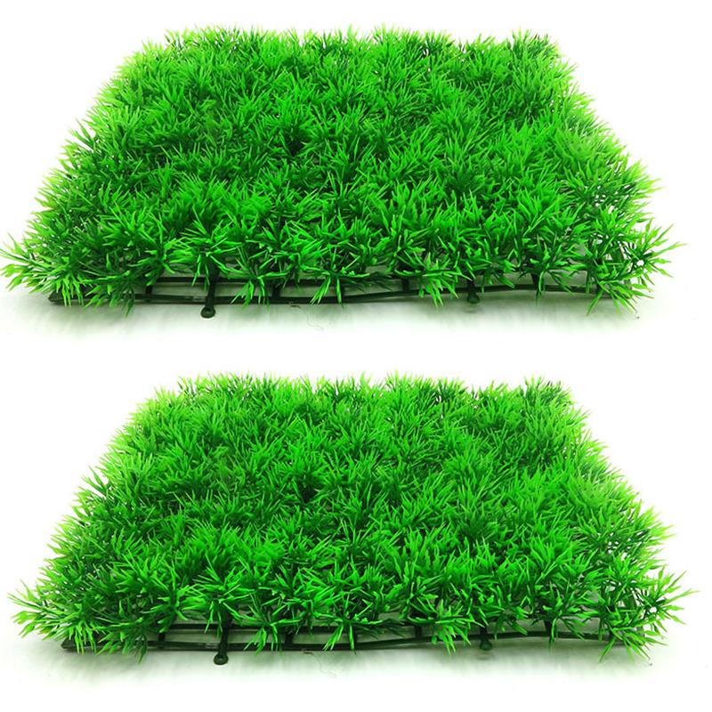 Hierba verde Artificial, céspe - Terrarium Moss Art reseña y precio
