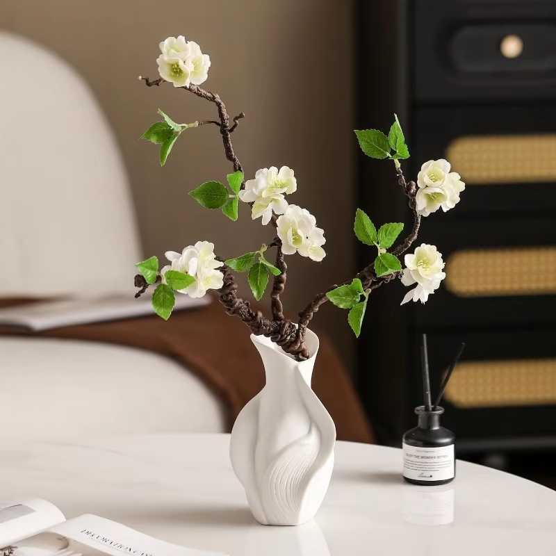 Florero de cerámica nórdico, h - Dried Flower Bulk reseña y precio