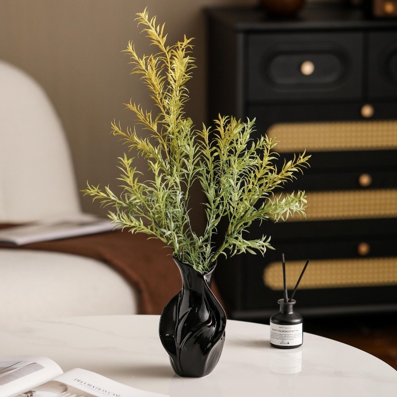 Florero de cerámica nórdico, h - Dried Flower Bulk reseña y precio