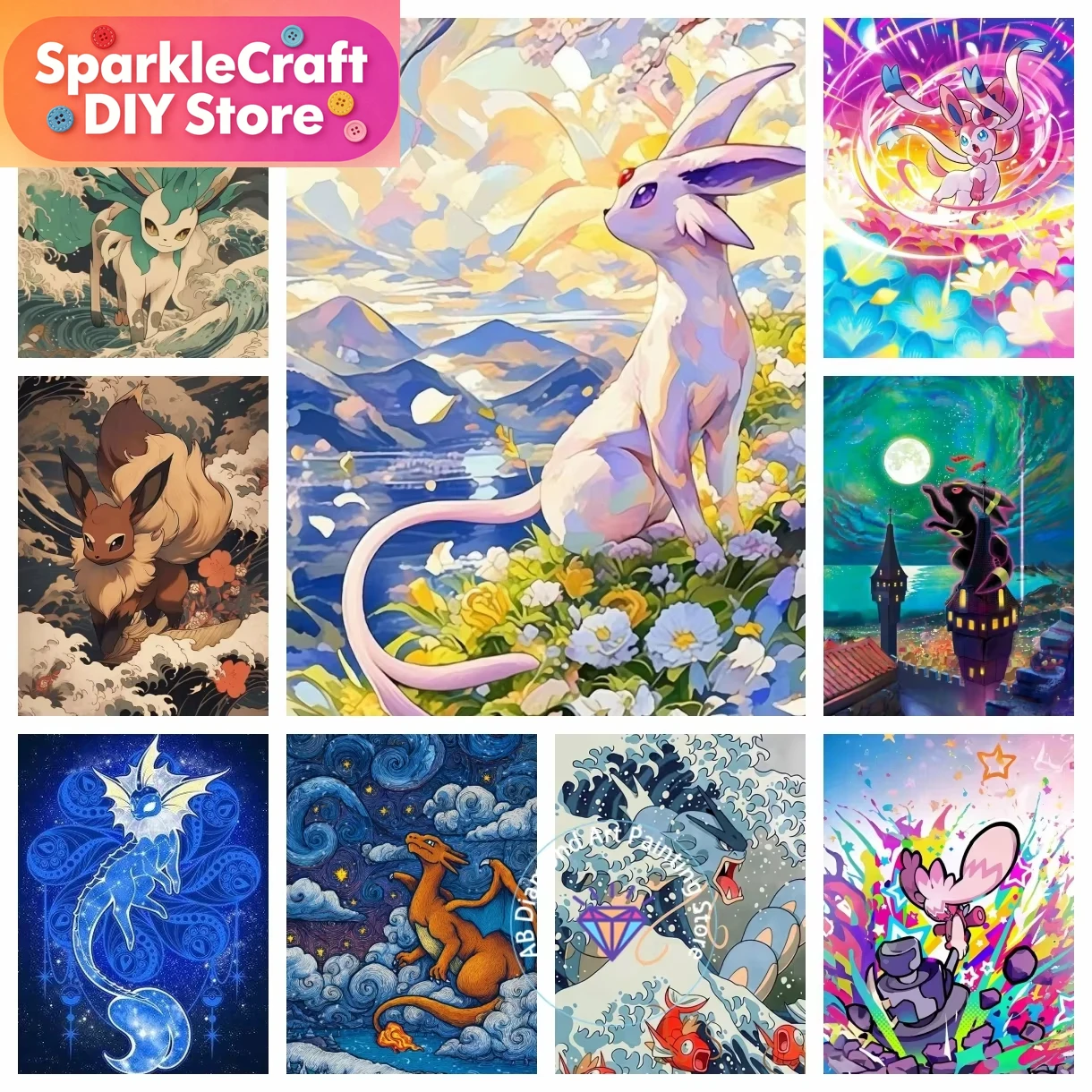1 kit de pintura de diamantes  - Resin Craft Kit reseña y precio