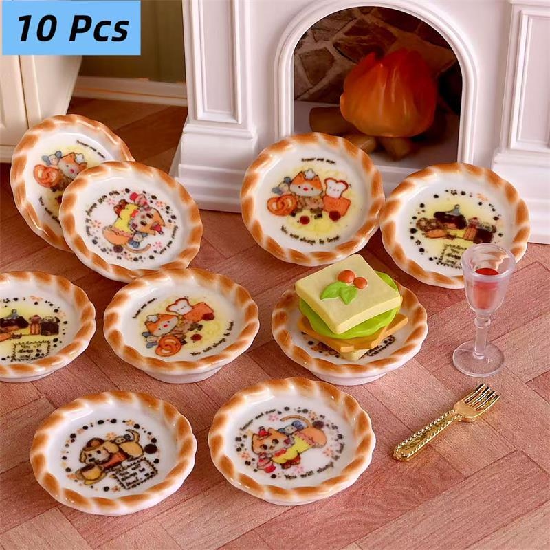 10 unids/set casa de muñecas e - Resin Craft Kit reseña y precio